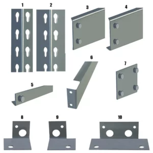 Rivet System Boltless Shelving Spare Components